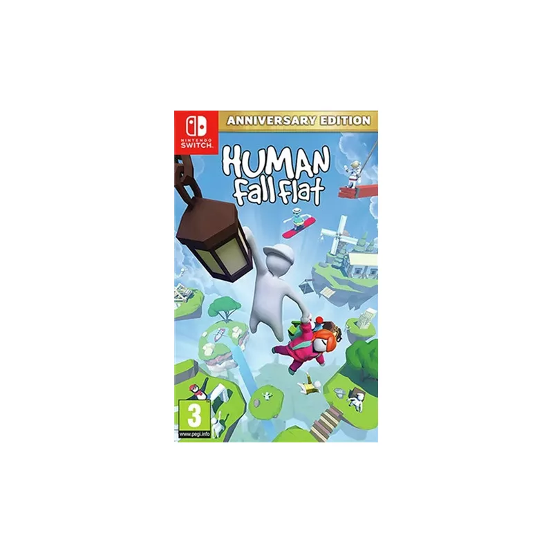 Human Fall Flat Anniversary Edition Switch Condition Preowned