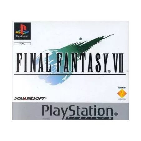 Final Fantasy VII Platinum PS1