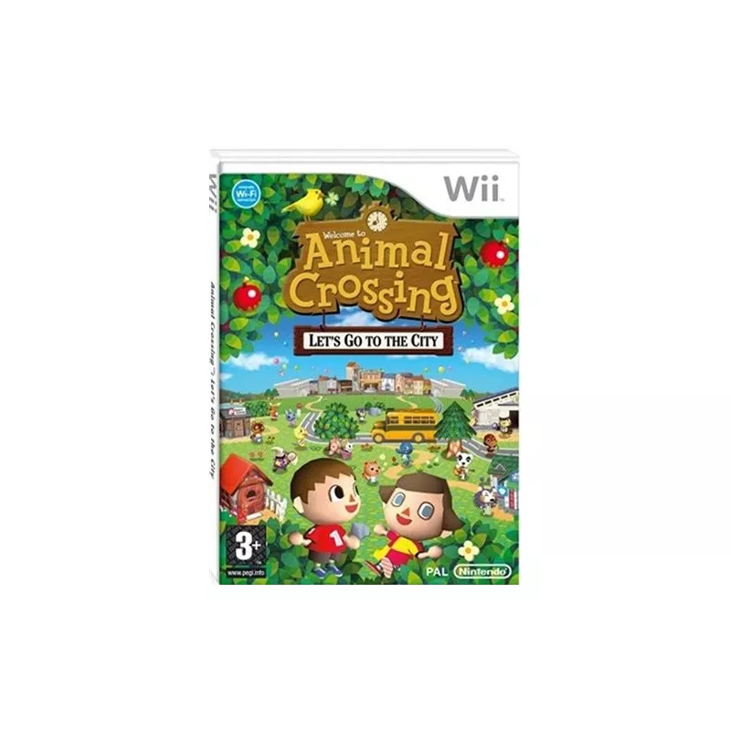 Animal Crossing Let's Go To The City Wii
