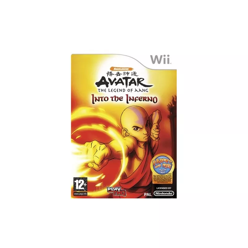 Avatar The Legend Of Aang Into The Inferno Wii