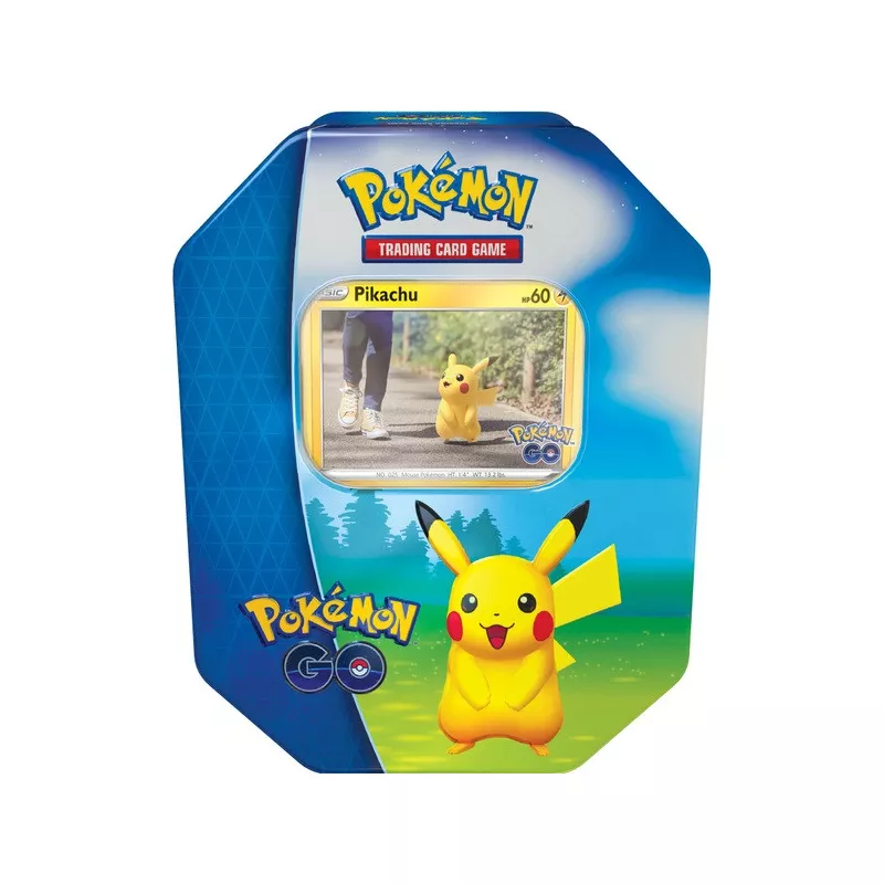 Pokémon TCG: Pokémon GO Tin Pikachu, Snorlax or Blissey