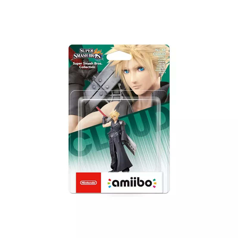 Nintendo Amiibo - Super Smash Bros Cloud Player 2 (No.58)