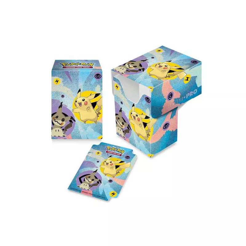 Pokémon Pikachu & Mimikyu Full View Deck Box