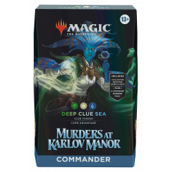 Magic The Gathering: Murders at Karlov Manor Deep Club Sea Commander Deck