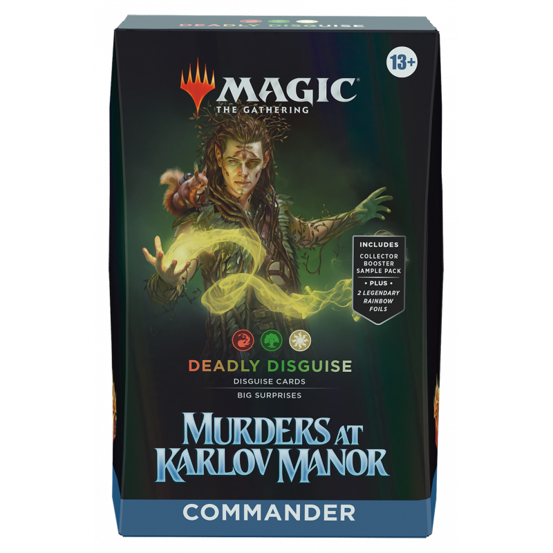 Magic The Gathering: Murders at Karlov Manor Deadly Disguise Commander Deck