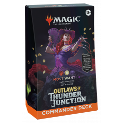 Magic the Gathering: Outlaws of Thunder Junction Most Wanted Commander Deck