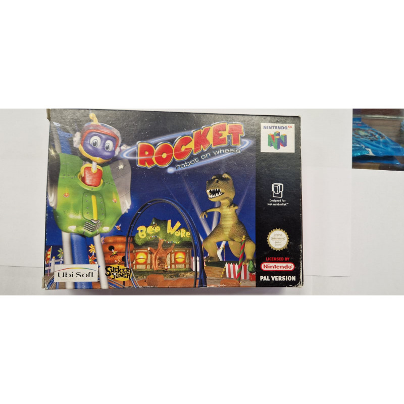 Rocket Robot On Wheels Nintendo 64