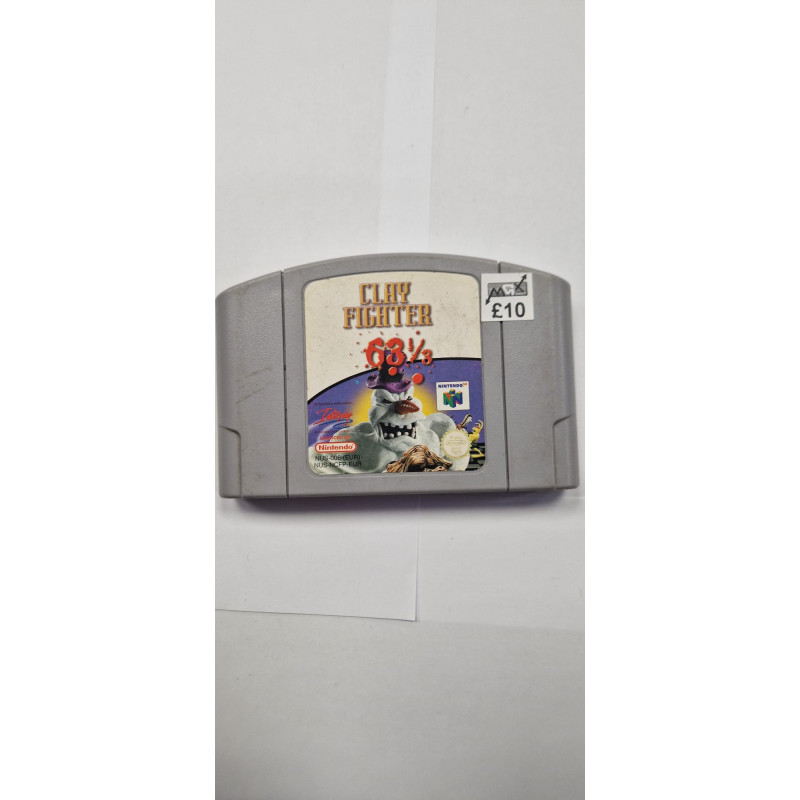 Clay Fighter 63 1/3 Nintendo 64