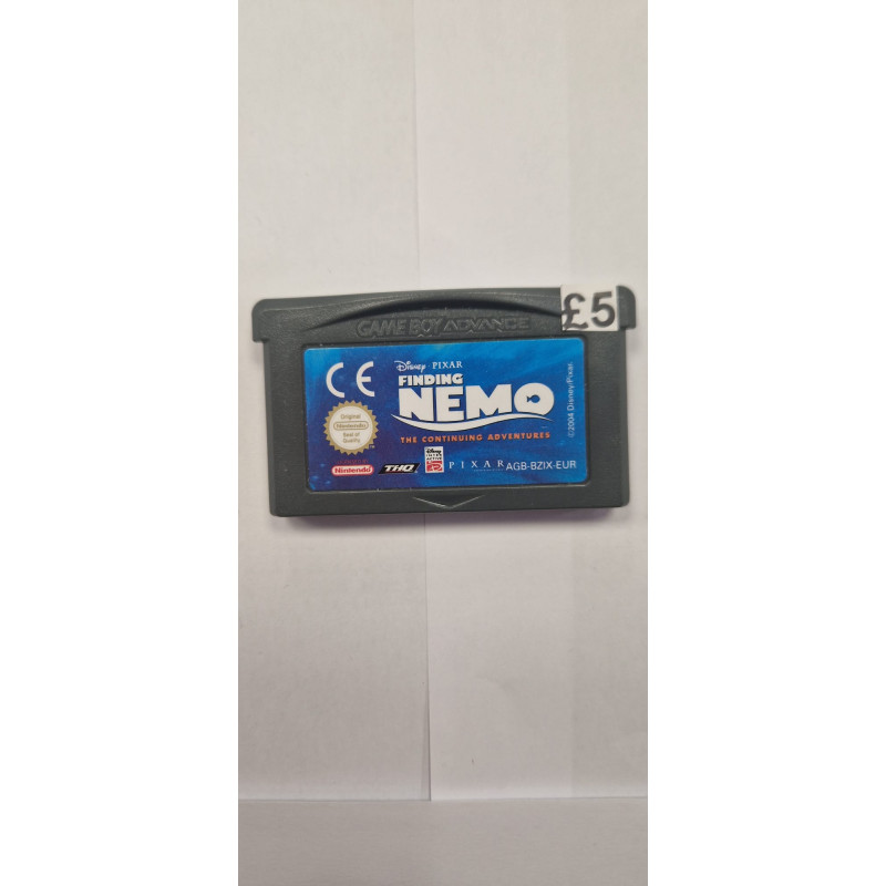 Finding Nemo: The Adventure Continues Gameboy Advance Finding Nemo: The Adventure Continues Gameboy Advance