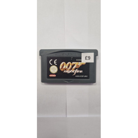007 Nightfire Gameboy Advance