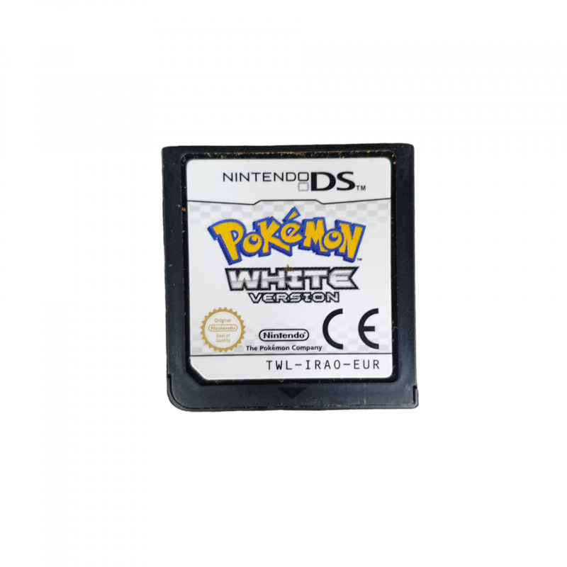 POKEMON WHITE NINTENDO DS UNBOXED