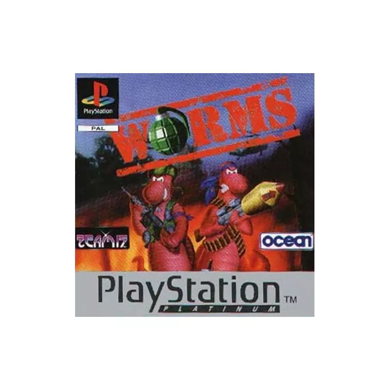 Worms Platinum Edition Playstation 1