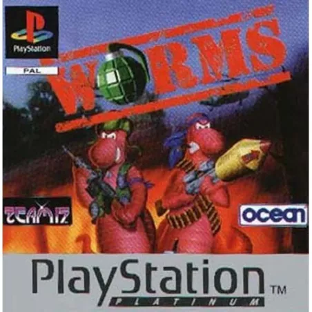 Worms Platinum Edition Playstation 1