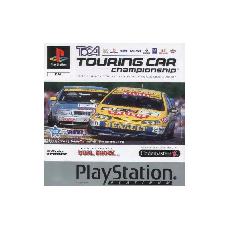 Toca Touring Car Championship Playstation 1 Platinum