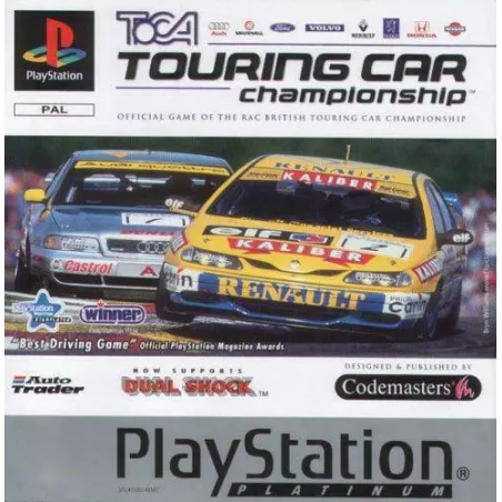 Toca Touring Car Championship Playstation 1 Platinum