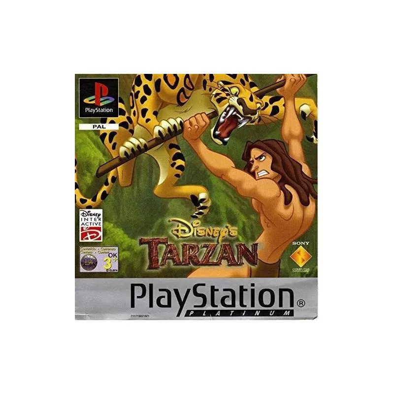Tarzan Playstation 1 Platinum