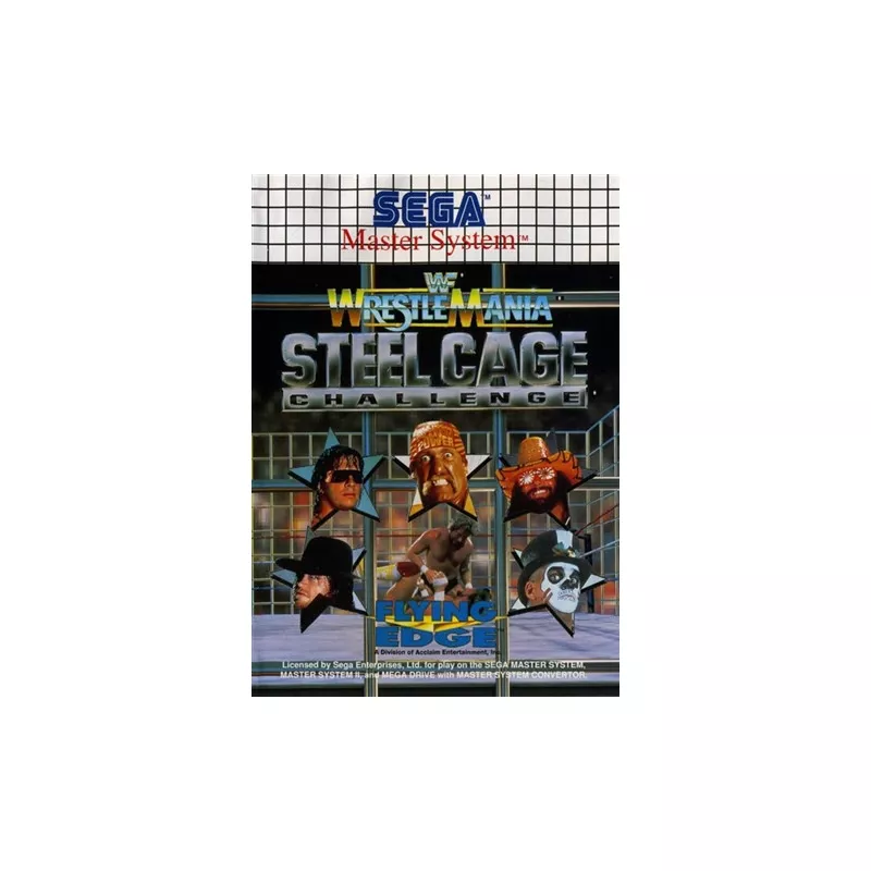 WWF Wrestlemania Steel Cage Challenge Master System
