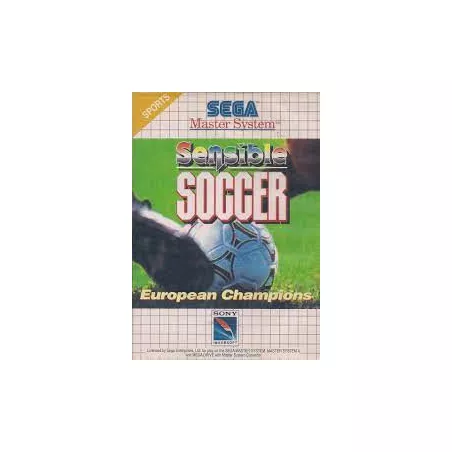 Sensible Soccer European Champions Master System