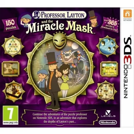 Professor Layton And The Miracle Mask 3DS