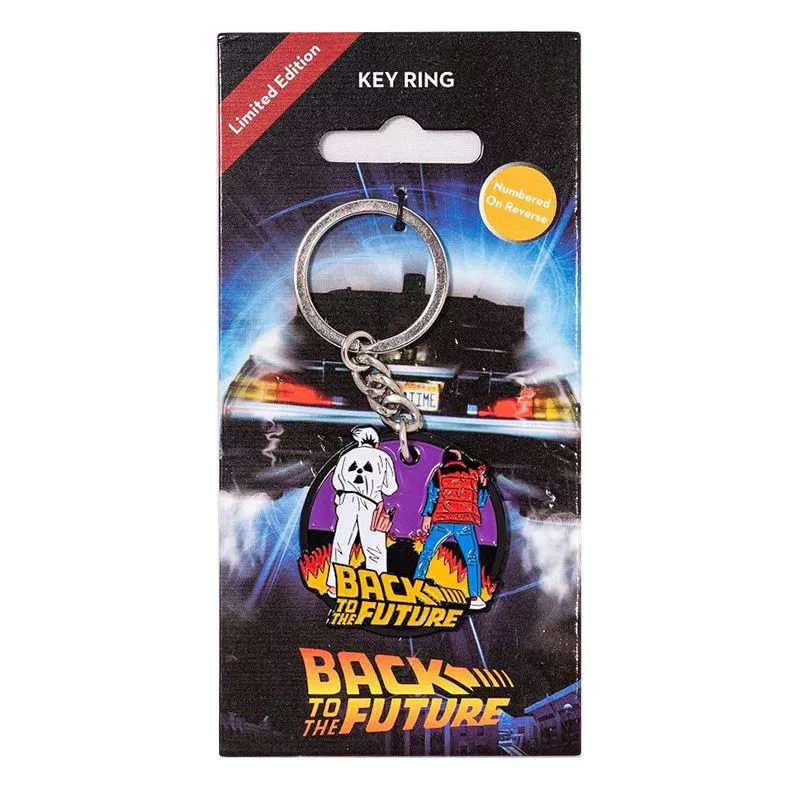 Back To The Future Keychain